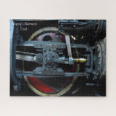 Kerstvader. Legpuzzel (Horizontaal)