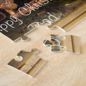 Kerstvader. Legpuzzel (Zijkant)