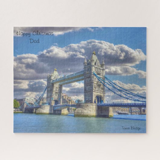 Kerstvader. Legpuzzel (Horizontaal)