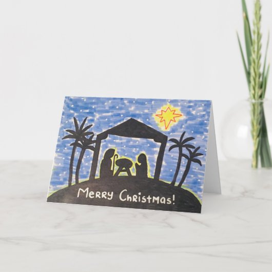 kerstvakantie aankondiging (Voorkant)