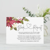 Kerstvakantie Baby shower Boek aanvragen Kaarten (Staand voorkant)