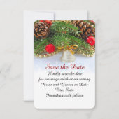 Kerstvakantie Bell Save the date (Voorkant)