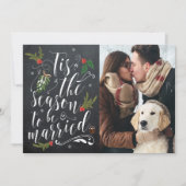 kerstvakantie Bewaar de datumkaart Kaart (Voorkant)