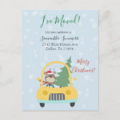 Kerstvakantie Bewegende aankondiging Ik ben verhui (Voorkant)