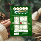 Kerstvakantie Bingo Spelkaart Kaart