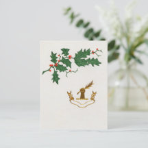 kerstvakantie briefkaart