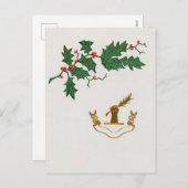 kerstvakantie briefkaart (Voorkant / Achterkant)