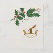 kerstvakantie briefkaart (Voorkant)