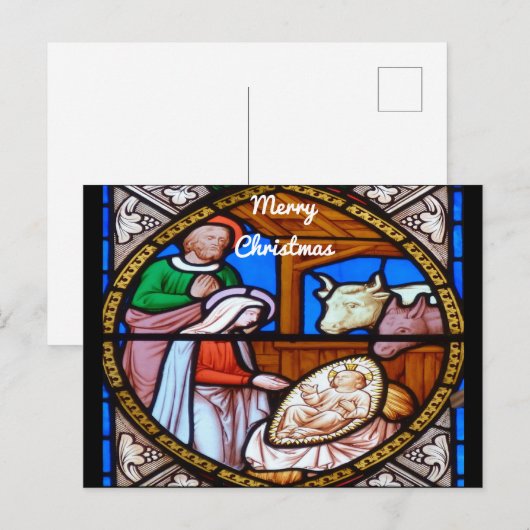 kerstvakantie briefkaart (Voorkant / Achterkant)