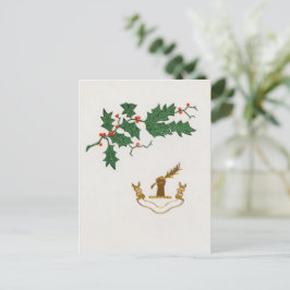 kerstvakantie briefkaart