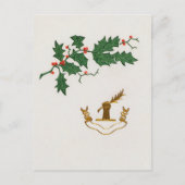 kerstvakantie briefkaart (Voorkant)