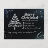 Kerstvakantie briefkaart van NYC (Voorkant)