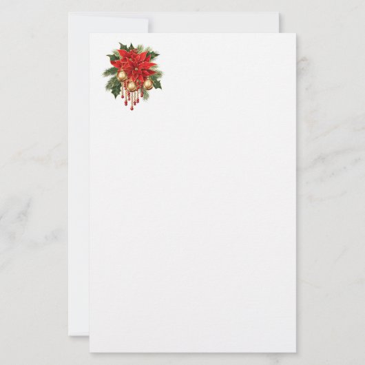 Kerstvakantie Briefpapier (Voorkant)