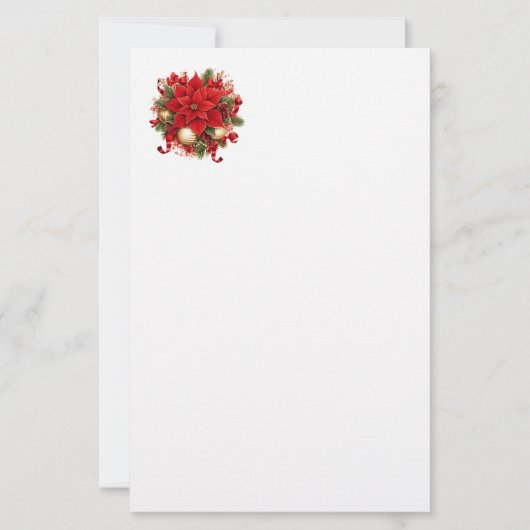 Kerstvakantie Briefpapier (Voorkant)