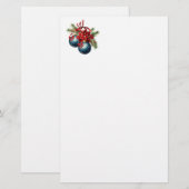 Kerstvakantie Briefpapier (Voorkant / Achterkant)