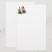 Kerstvakantie Briefpapier (Voorkant / Achterkant)