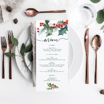 Kerstvakantie Bruiloft Bruidsfeest Menu
