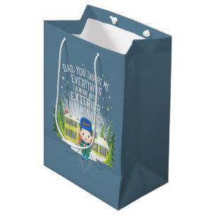 Kerstvakantie Buitenverlichting Medium Cadeauzakje