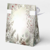 Kerstvakantie Cadeaubox Bedankdoosjes (Achterkant)