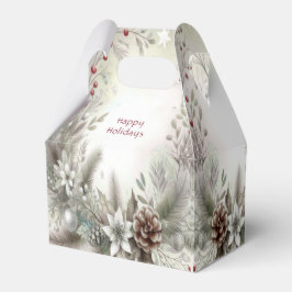 Kerstvakantie Cadeaubox Bedankdoosjes