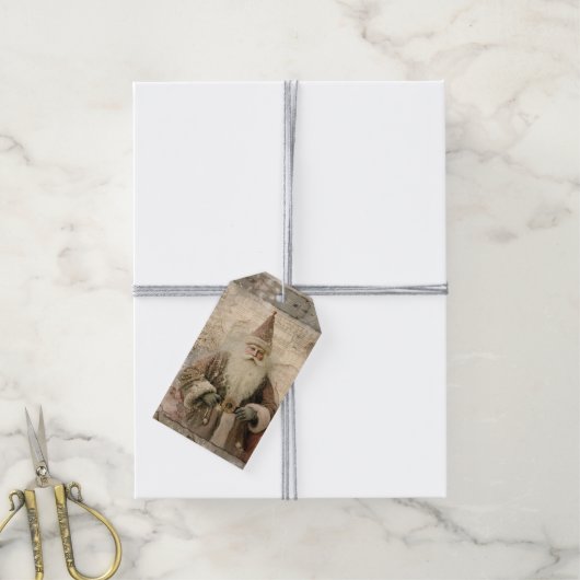  kerstvakantie cadeaulabel (Met Touw)