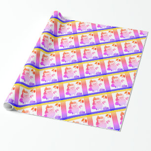 Kerstvakantie Cadeaupapier