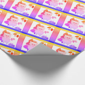 Kerstvakantie Cadeaupapier (Hoek)