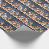 kerstvakantie cadeaupapier (Hoek)