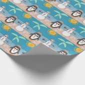 kerstvakantie cadeaupapier (Hoek)