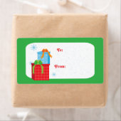 kerstvakantie cadeaus cadeaulabels voor labels (Insitu)