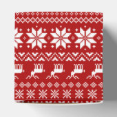 Kerstvakantie Californië Schattige Cali Xmas Bedankdoosjes (Bovenkant)