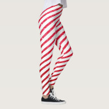 Kerstvakantie Candy Cane Glitter Streep