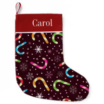Kerstvakantie Candy Canes en Sneeuwvlokken aangepa