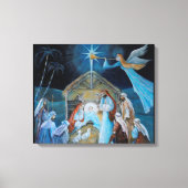 kerstvakantie canvas afdruk (Voorkant)