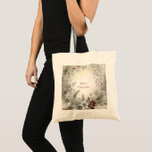 Kerstvakantie Canvas tas (Voorkant (product))