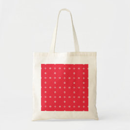 Kerstvakantie Charm Patroon 09 - Tote Bag