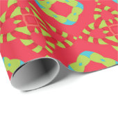 Kerstvakantie Charm Pattern 01 - Cadeaupapier (Rol Hoek)