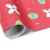 Kerstvakantie Charm Pattern 02 - Cadeaupapier (Rol Hoek)