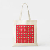 Kerstvakantie Charm Pattern 02 - Tote Bag (Achterkant)
