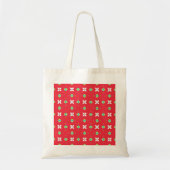 Kerstvakantie Charm Pattern 02 - Tote Bag (Voorkant)