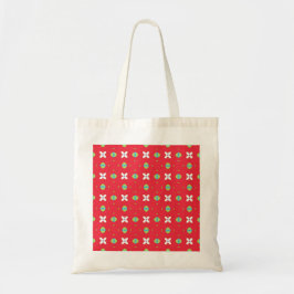 Kerstvakantie Charm Pattern 02 - Tote Bag
