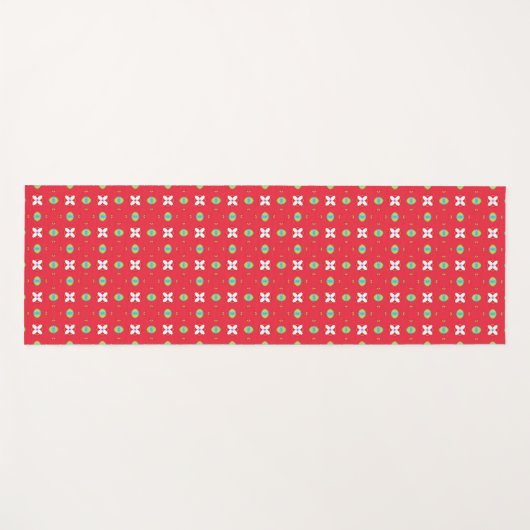 Kerstvakantie Charm Pattern 02 - Yogamat (Voorkant (horizontaal))