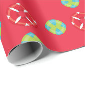 Kerstvakantie Charm Pattern 03 - Cadeaupapier (Rol Hoek)