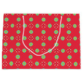 Kerstvakantie Charm Pattern 03 - Groot Cadeauzakje (Voorkant)