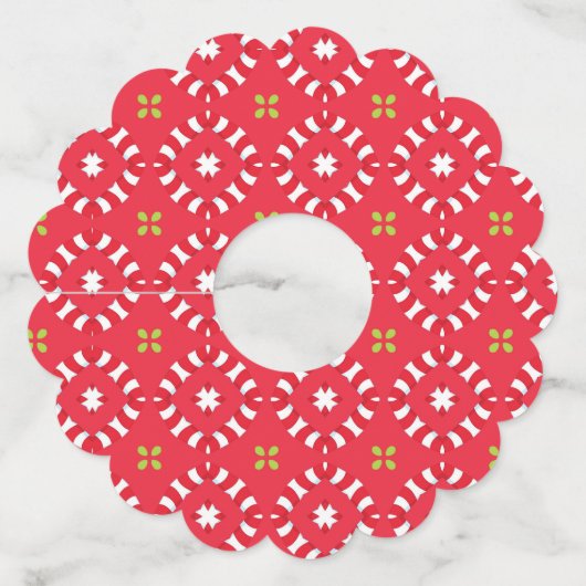 Kerstvakantie Charm Pattern 04 - (Achterkant)