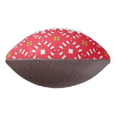 Kerstvakantie Charm Pattern 04 - American Football (Gedraaid 90)