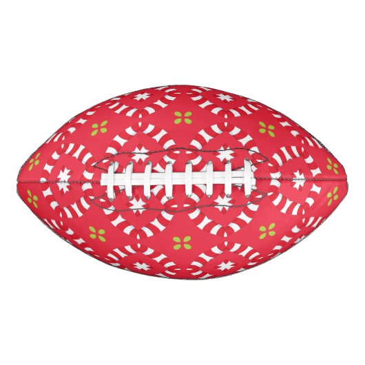 Kerstvakantie Charm Pattern 04 - American Football (Voorkant)