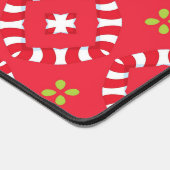 Kerstvakantie Charm Pattern 04 - Bureaumat (Hoek)