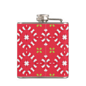 Kerstvakantie Charm Pattern 04 - Heupfles (Achterkant)