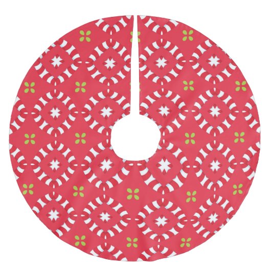 Kerstvakantie Charm Pattern 04 - Kerstboom Rok (Voorkant)
